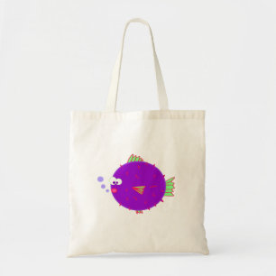 Tote Bag Poissons pourpres de décolleur