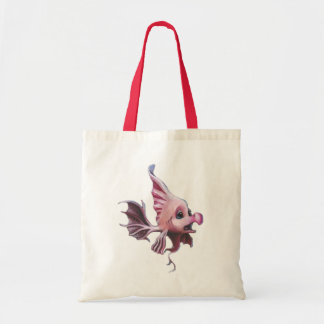 Tote Bag poissons roses