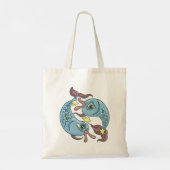 Tote Bag Poissons Zodiac Horoscope (Dos)