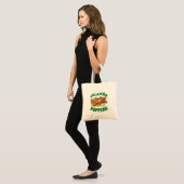 Tote Bag Poivron de Jalapeño frit vert Jalapeno chaud poivr (Devant (modèle))