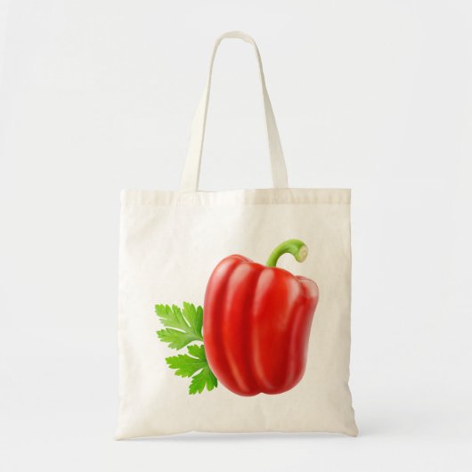 Tote Bag Poivron rouge (Devant)