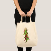 Tote Bag poivrons verts (Devant (produit))