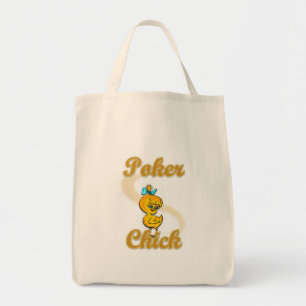 Tote Bag Poker Chick