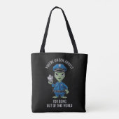 Tote Bag Policeman Alien (Dos)