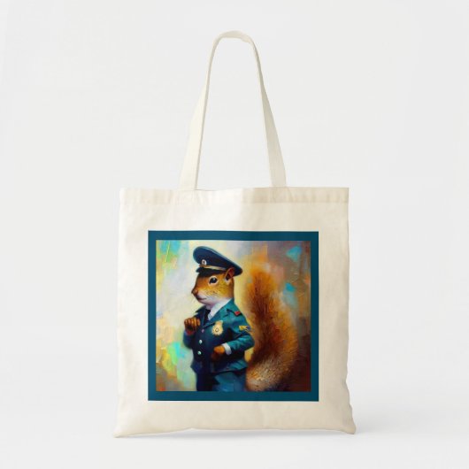 Tote Bag Policier des écureuils (Devant)