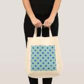 Tote Bag Polka Dot Grocery Fourre-tout (Devant (produit))