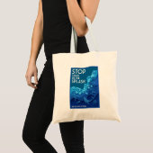 Tote Bag Pollution de la mer (Devant (produit))