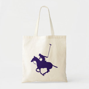 Tote Bag Polo Player