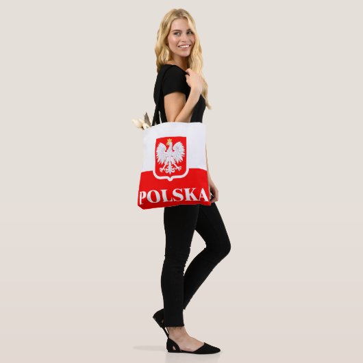Tote Bag Polska 1 (Sur le modèle)