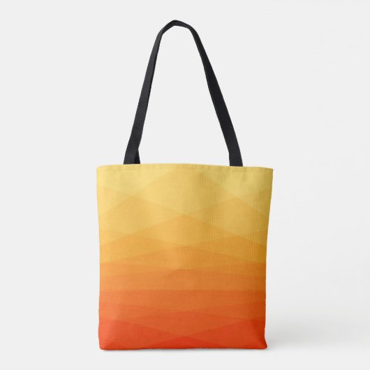 Tote Bag Polygone dégradé (Dos)