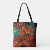 Tote Bag Polygone, peinture (Dos)