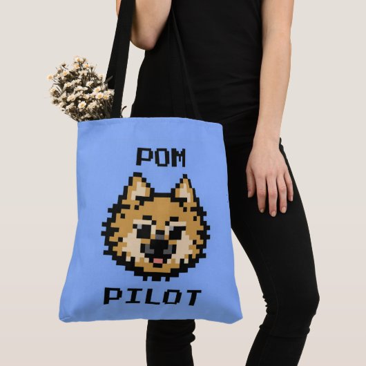Tote Bag Pom Pilot - (De près)