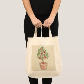 Tote Bag Pomegranate Tree supercherie bag (Devant (produit))