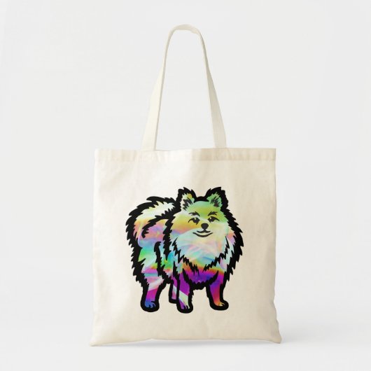 Tote Bag Pomeranian Dog (Devant)