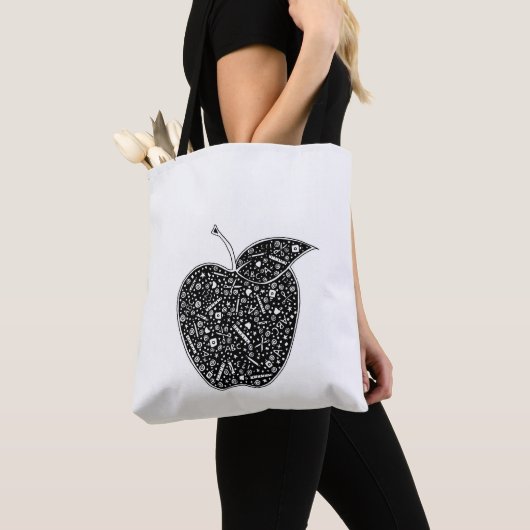 Tote Bag Pomme de professeur (De près)