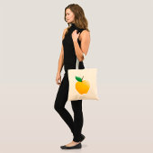 Tote Bag Pomme Dorée Fruit Jaune Clair