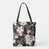Tote Bag Pomme fleurs (Dos)