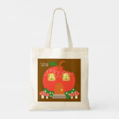 Tote Bag Pomme Fruit Frog House (Dos)