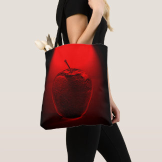 Tote Bag Pomme rouge cristallisée