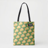 Tote Bag Pomme tranches de tarte - bons coins pâtisseries - (Devant)