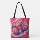 Tote Bag Pommes Abstraites (Dos)