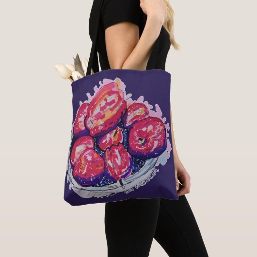 Tote Bag Pommes Abstraites (De près)