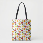 Tote Bag Pommes et Feuilles (Devant)