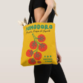 Tote Bag Pomodoro Tomate Jaune marché italien Fourre-tout (De près)