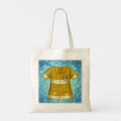 Tote Bag Pompier Bouclier Flammes (Dos)