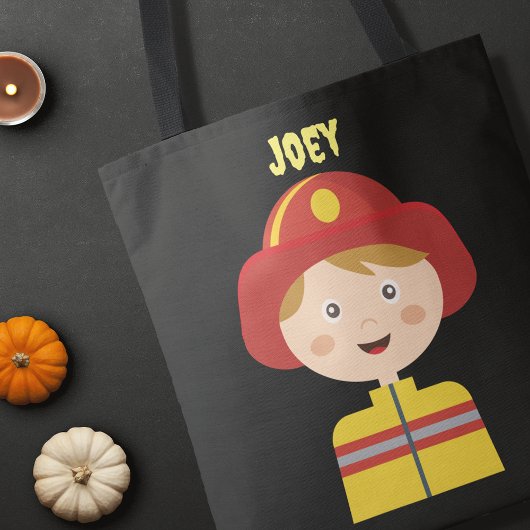 Tote Bag Pompier pompier Halloween Treat