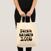 Tote Bag Ponceuses 2016 de flower power Bernie (Devant (produit))