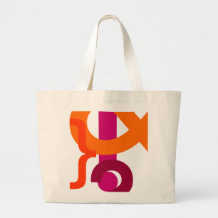 Tote Bag ponctuation grand fourre-tout
