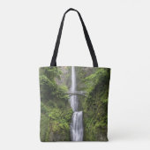 Tote Bag Pont au-dessus de paysage de cascade (Dos)