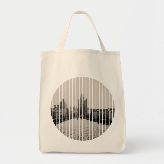 Tote Bag Pont Charles à Prague (Devant)