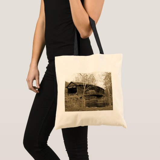Tote Bag Pont couvert (Devant (produit))
