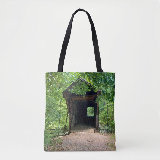 Tote Bag Pont couvert de Bunker Hill (Devant)