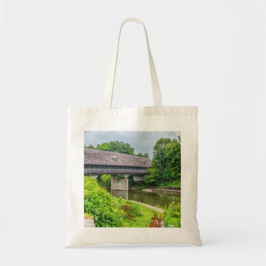 Tote Bag Pont couvert Frankenmuths (Devant)