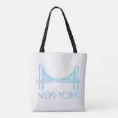 Tote Bag Pont de Brooklyn | New York City (Dos)