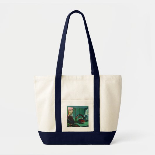 Tote Bag Pont en casquette (Devant)