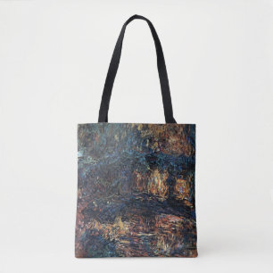 Tote Bag Pont Japonais par Claude Monet, Beaux-Arts Vintage