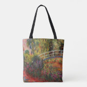 Tote Bag Pont japonais Water Lily Pond par Claude Monet (Dos)