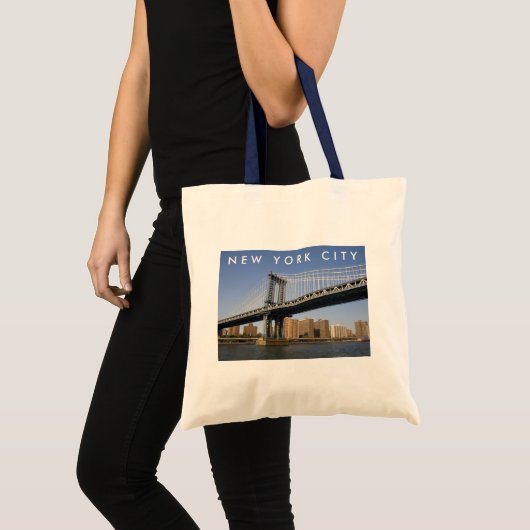 Tote Bag Pont Manhattan, East River | New York City (Devant (produit))