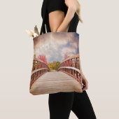 Tote Bag Pont rustique en bois dans le pays (De près)