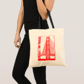 Tote Bag Pont San Francisco-Golden Gate (Devant (produit))