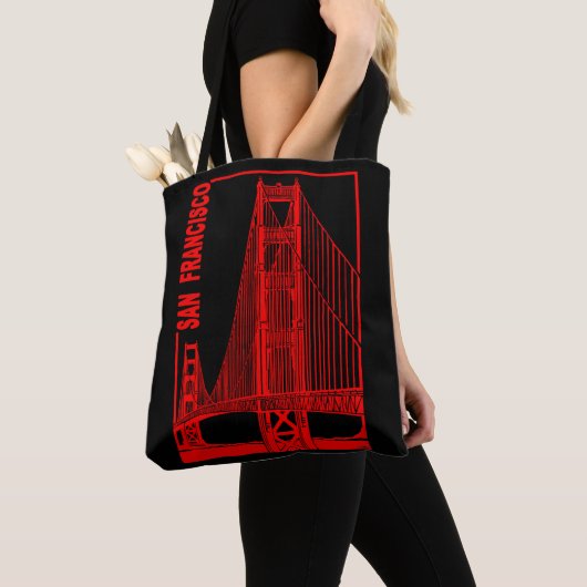 Tote Bag Pont San Francisco-Golden Gate (De près)