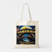 Tote Bag Pont sous le clair de lune 4 (Dos)
