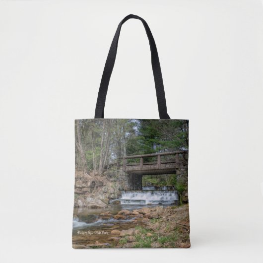 Tote Bag Pont sur Hicky Run (Devant)