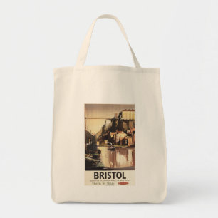 Tote Bag Pont suspendu et bateaux de Clifton