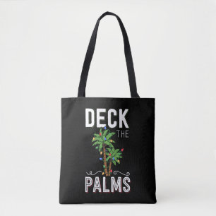 Tote Bag Pont The Palms Tropical Hawaii Christmas Palm