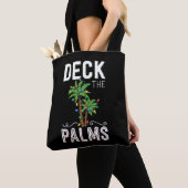 Tote Bag Pont The Palms Tropical Hawaii Christmas Palm (De près)